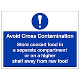 Avoid Cross Contamination - Large Landscape