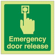 Emergency Door Release - Square