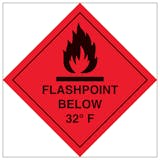 Flashpoint Below 32F