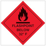 Flashpoint Below 32F