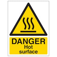 Hot Surface Signs