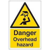 Overhead Hazard Signs