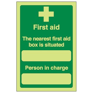 GITD The Nearest First Aid Box Is Situated - Portrait