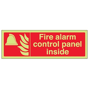 GITD Fire Alarm Control Panel Inside - Landscape