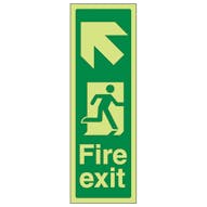 GITD Portrait Fire Exit Arrow Up Left