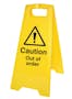 Double Sided Floor Sign - Caution Out Of Order