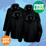 4 Result Softshell Jackets For £99 - Includes Free Embroidered Logo!