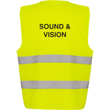 Hi-Vis Vest - Sound & Vision