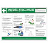 Workplace First Aid Guide Safety Poster