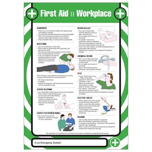 First Aid - Workplace Poster