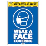 Stay COVID-19 Alert - Wear A Face Covering