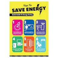 Tips to Save Energy Poster