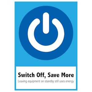 Switch Off Save More Poster