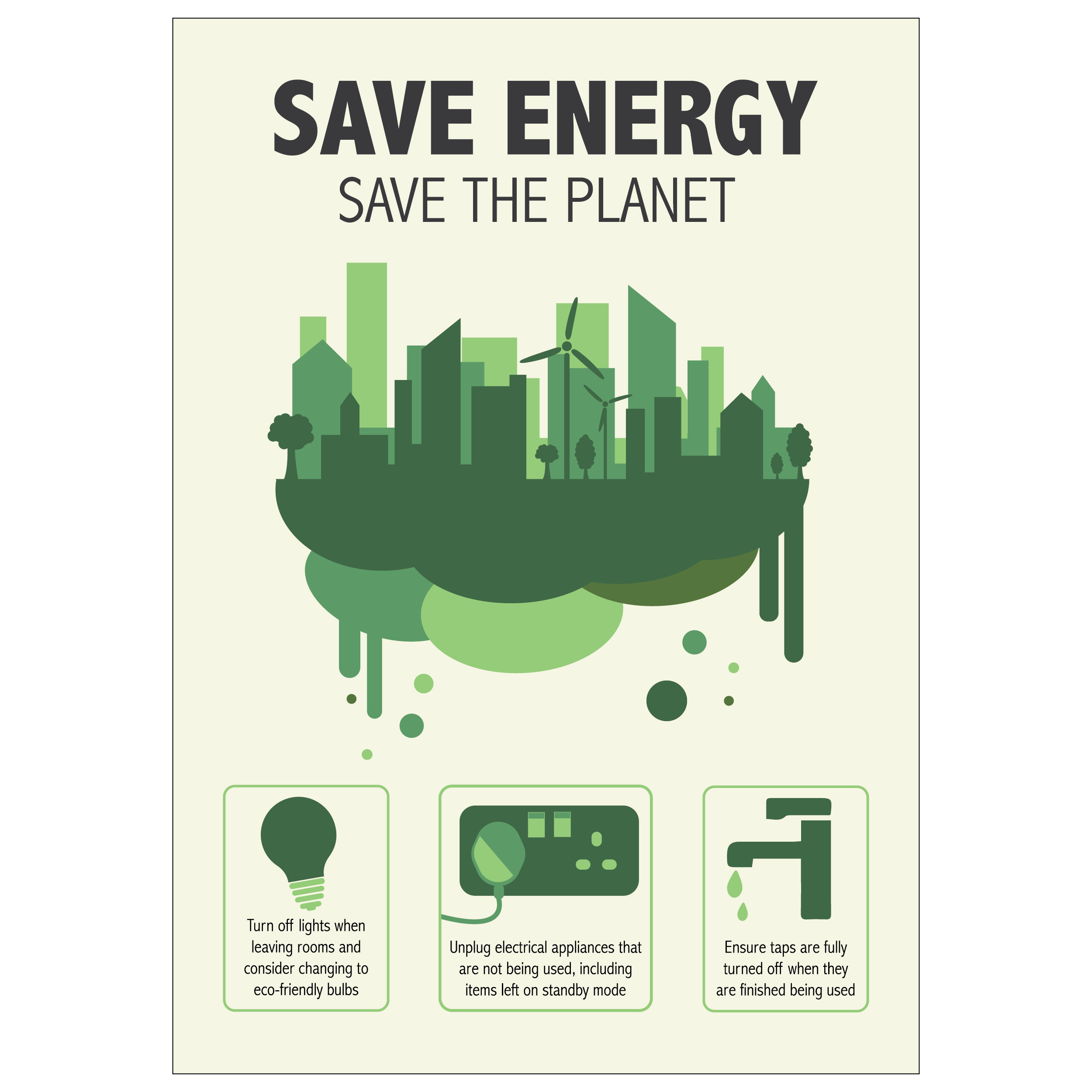 Save Energy Save The Poster EurekaDirect