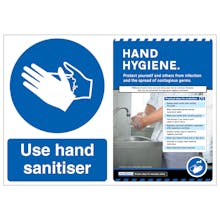 Use Hand Sanitiser / Hand Hygiene
