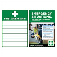 First Aiders Are / Emergency Situations