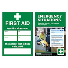 Your First Aiders Are/Emergency Situations