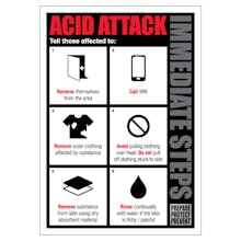 Acid Attack - Action Card