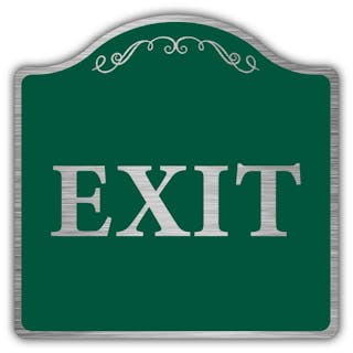 Exit - Prestige Sign