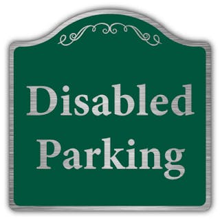 Disabled Parking - Prestige Sign