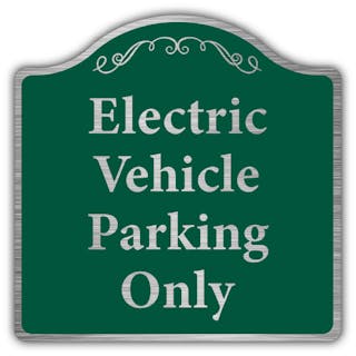 Electric Vehicle Parking Only - Prestige Sign