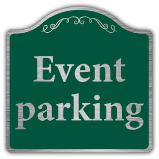 Parking Reserved For Event Only - Prestige Sign