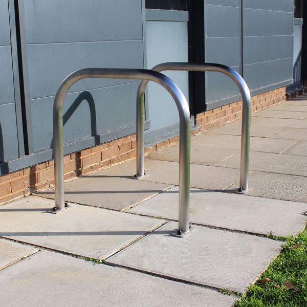 Sheffield Cycle Stands - Stainless Steel