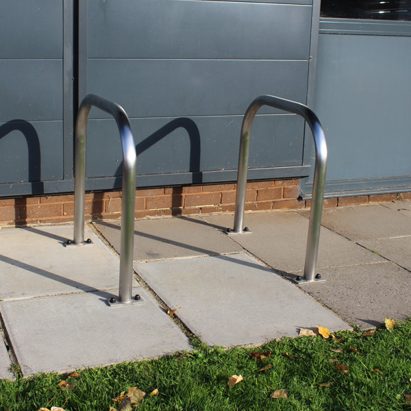 Sheffield Cycle Stands - Stainless Steel