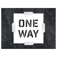 One Way Stencil