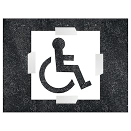 Disabled Icon Stencil