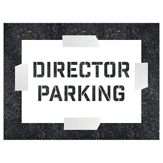 Director Parking - Stencil