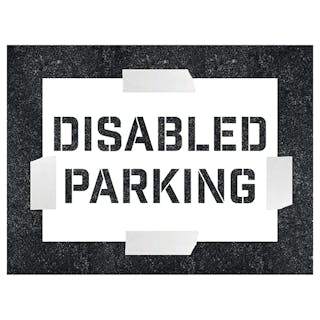 Disabled Parking - Stencil