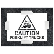 Caution - ForkLift Trucks Stencil