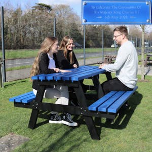 King Charles III Coronation Standard Picnic Table