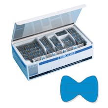 Steroplast Blue Detectable Fingertip Plasters