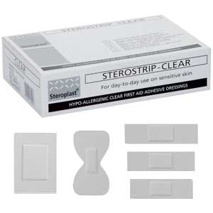 Steroplast Clear Washproof Plasters