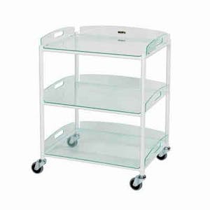 Sunflower Medium Dressing Trolleys Glass