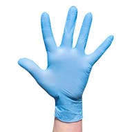 Superior Blue Powder Free Nitrile Gloves
