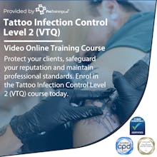 Tattoo Infection Control Level 2 (VTQ)
