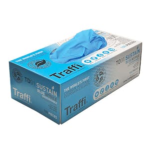 Traffi TD01 Sustain Nitrile Biodegradable Gloves