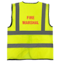 Standard Hi-Vis Vest - Fire Marshal