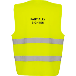 Hi-Vis Vest - Partially Sighted