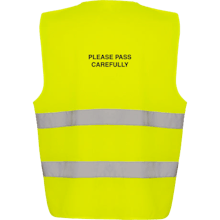 Hi-Vis Vest - Please Pass Carefully