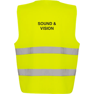 Hi-Vis Vest - Sound & Vision