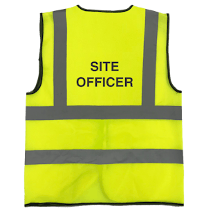 Standard Hi-Vis Vest - Site Officer