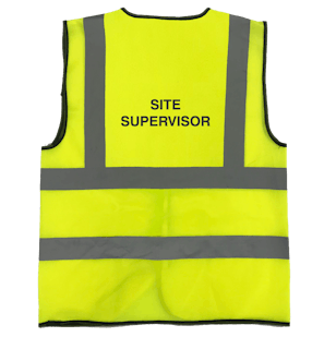 Standard Hi-Vis Vest - Site Supervisor