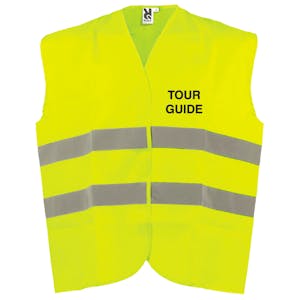 Adjustable Hi-Vis Vest - Tour Guide