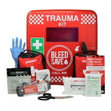 BleedSave Trauma Cabinet with Enhanced Bleed Control Kits