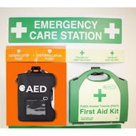 Defibrillator + Trauma Kit - Emergency Care Station