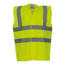 Yoko Hi-Vis 2 Band and Braces Vest